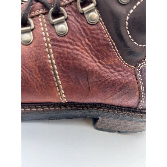 Johnston And Murphy McHugh Ankle Boots Lace Up Brown Leather Waterproof Mens 10 main image 9